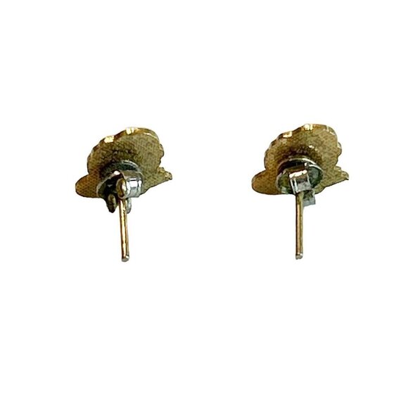 Vintage Disney Parks Donald Duck Enamel Post Pierced Earrings Animation Cartoon - Picture 3 of 4